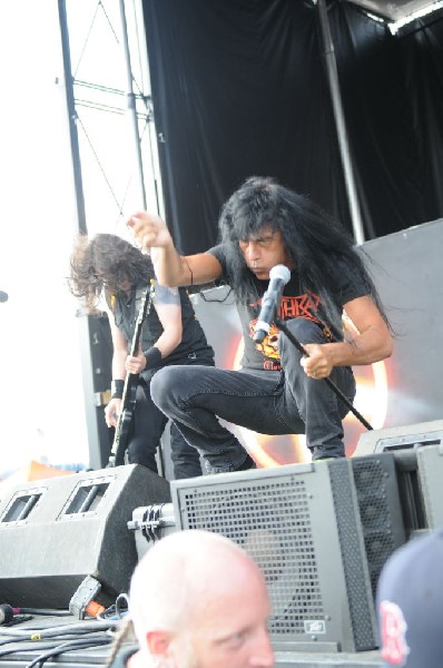 Anthrax at Mayhem Festival 2012 Gexa Energy Pavilion Dallas Texas 07/10/201