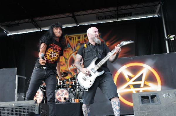 Anthrax at Mayhem Festival 2012 Gexa Energy Pavilion Dallas Texas 07/10/201