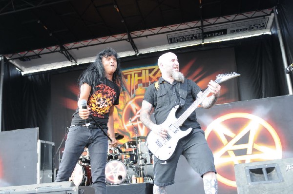 Anthrax at Mayhem Festival 2012 Gexa Energy Pavilion Dallas Texas 07/10/201