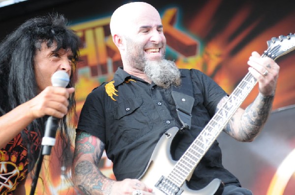 Anthrax at Mayhem Festival 2012 Gexa Energy Pavilion Dallas Texas 07/10/201