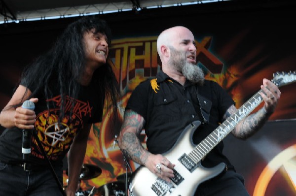 Anthrax at Mayhem Festival 2012 Gexa Energy Pavilion Dallas Texas 07/10/201