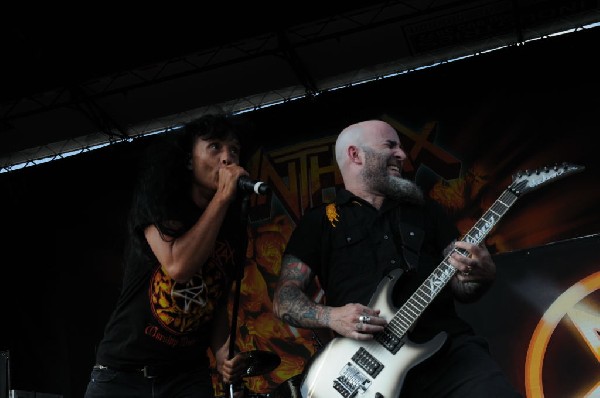 Anthrax at Mayhem Festival 2012 Gexa Energy Pavilion Dallas Texas 07/10/201