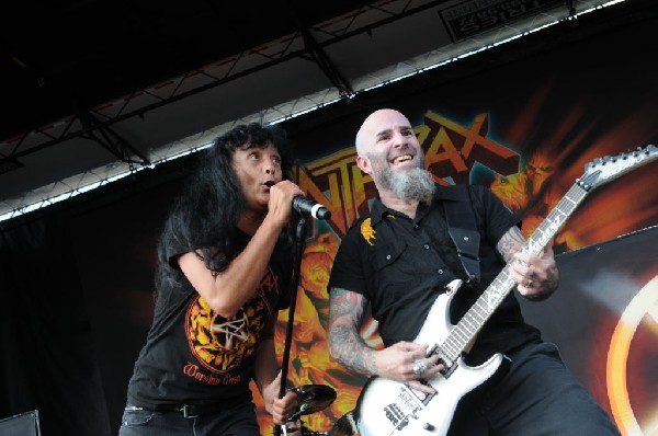 Anthrax at Mayhem Festival 2012 Gexa Energy Pavilion Dallas Texas 07/10/201