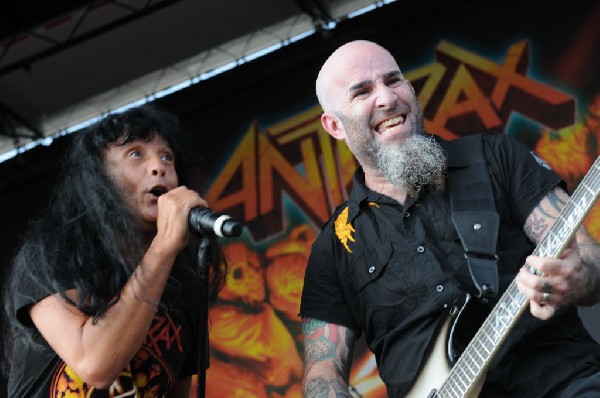 Anthrax at Mayhem Festival 2012 Gexa Energy Pavilion Dallas Texas 07/10/201