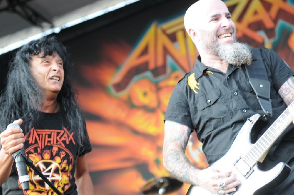 Anthrax at Mayhem Festival 2012 Gexa Energy Pavilion Dallas Texas 07/10/201