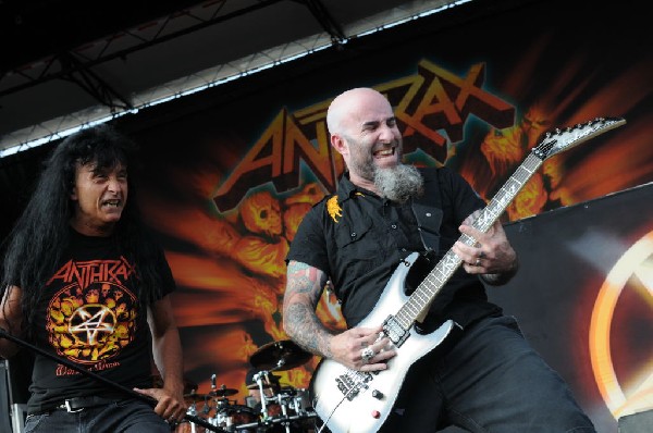 Anthrax at Mayhem Festival 2012 Gexa Energy Pavilion Dallas Texas 07/10/201