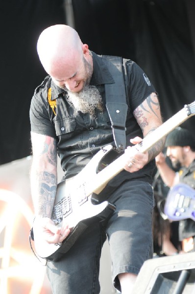 Anthrax at Mayhem Festival 2012 Gexa Energy Pavilion Dallas Texas 07/10/201