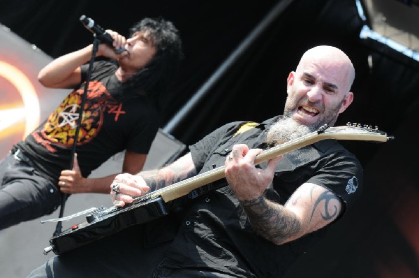 Anthrax at Mayhem Festival 2012 Gexa Energy Pavilion Dallas Texas 07/10/201