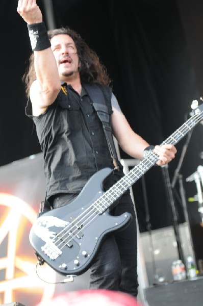 Anthrax at Mayhem Festival 2012 Gexa Energy Pavilion Dallas Texas 07/10/201