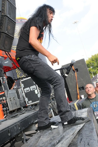 Anthrax at Mayhem Festival 2012 Gexa Energy Pavilion Dallas Texas 07/10/201