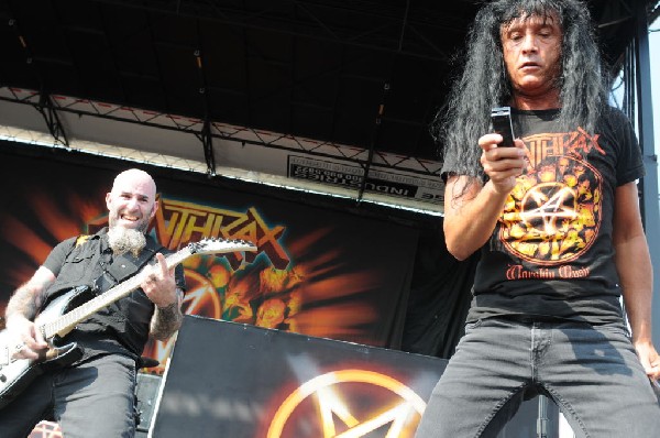 Anthrax at Mayhem Festival 2012 Gexa Energy Pavilion Dallas Texas 07/10/201