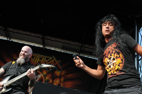 Anthrax at Mayhem Festival 2012 Gexa Energy Pavilion Dallas Texas 07/10/201