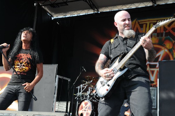 Anthrax at Mayhem Festival 2012 Gexa Energy Pavilion Dallas Texas 07/10/201