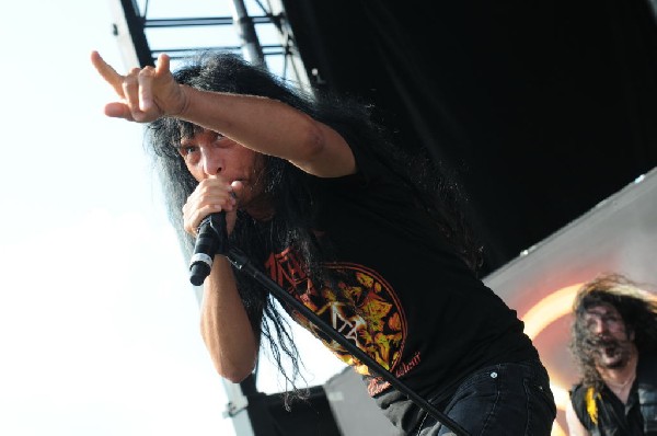 Anthrax at Mayhem Festival 2012 Gexa Energy Pavilion Dallas Texas 07/10/201