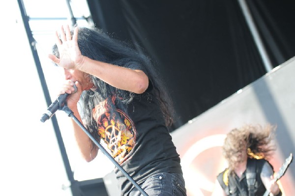 Anthrax at Mayhem Festival 2012 Gexa Energy Pavilion Dallas Texas 07/10/201