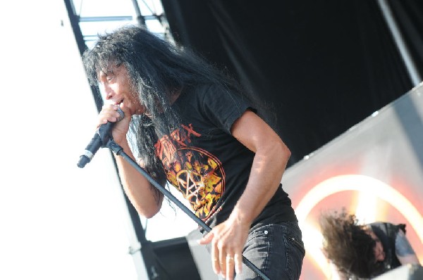 Anthrax at Mayhem Festival 2012 Gexa Energy Pavilion Dallas Texas 07/10/201