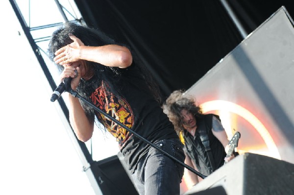 Anthrax at Mayhem Festival 2012 Gexa Energy Pavilion Dallas Texas 07/10/201