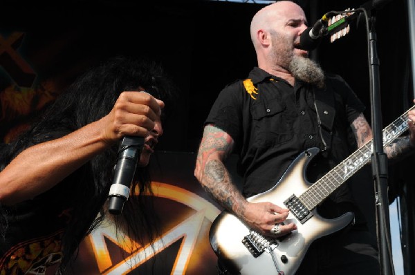 Anthrax at Mayhem Festival 2012 Gexa Energy Pavilion Dallas Texas 07/10/201