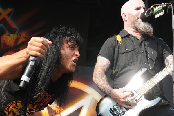 Anthrax at Mayhem Festival 2012 Gexa Energy Pavilion Dallas Texas 07/10/201