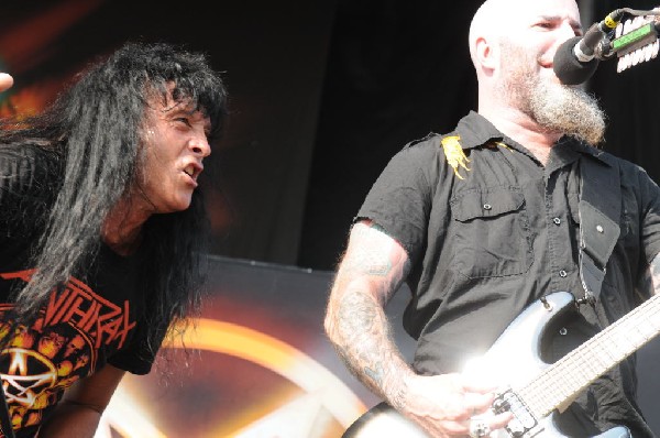 Anthrax at Mayhem Festival 2012 Gexa Energy Pavilion Dallas Texas 07/10/201