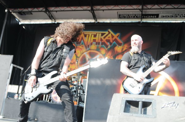 Anthrax at Mayhem Festival 2012 Gexa Energy Pavilion Dallas Texas 07/10/201