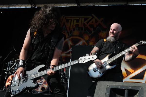 Anthrax at Mayhem Festival 2012 Gexa Energy Pavilion Dallas Texas 07/10/201