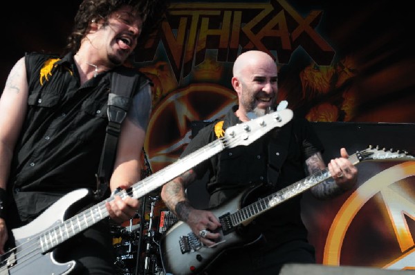 Anthrax at Mayhem Festival 2012 Gexa Energy Pavilion Dallas Texas 07/10/201