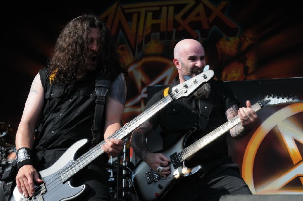 Anthrax at Mayhem Festival 2012 Gexa Energy Pavilion Dallas Texas 07/10/201