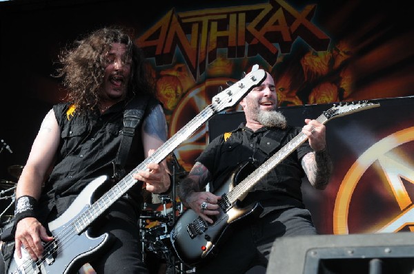 Anthrax at Mayhem Festival 2012 Gexa Energy Pavilion Dallas Texas 07/10/201