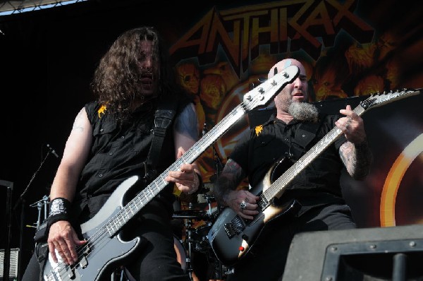 Anthrax at Mayhem Festival 2012 Gexa Energy Pavilion Dallas Texas 07/10/201