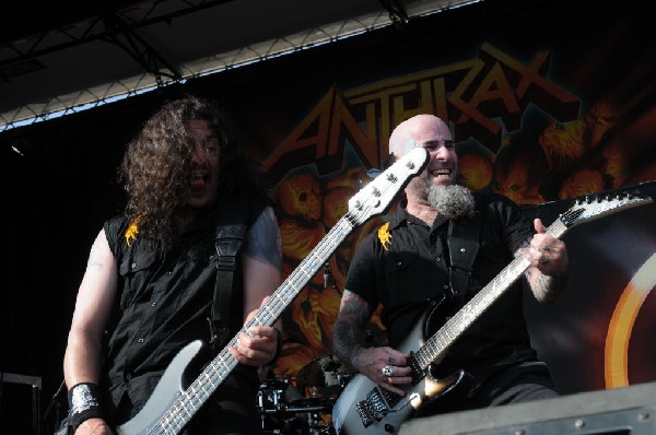 Anthrax at Mayhem Festival 2012 Gexa Energy Pavilion Dallas Texas 07/10/201