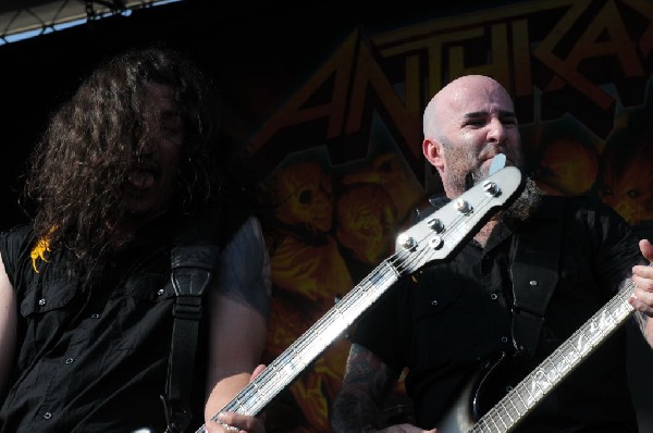 Anthrax at Mayhem Festival 2012 Gexa Energy Pavilion Dallas Texas 07/10/201