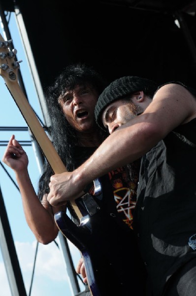 Anthrax at Mayhem Festival 2012 Gexa Energy Pavilion Dallas Texas 07/10/201