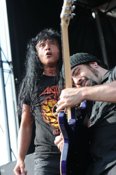 Anthrax at Mayhem Festival 2012 Gexa Energy Pavilion Dallas Texas 07/10/201