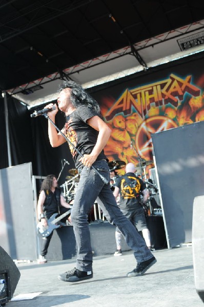 Anthrax at Mayhem Festival 2012 Gexa Energy Pavilion Dallas Texas 07/10/201