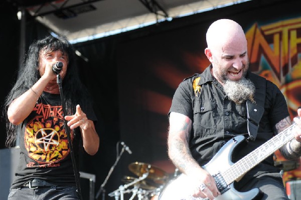 Anthrax at Mayhem Festival 2012 Gexa Energy Pavilion Dallas Texas 07/10/201