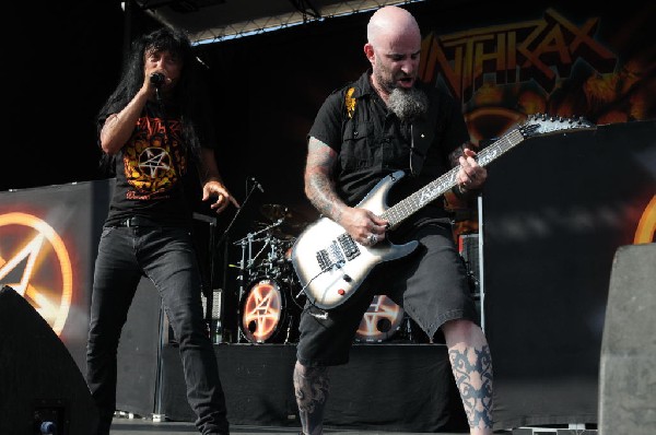 Anthrax at Mayhem Festival 2012 Gexa Energy Pavilion Dallas Texas 07/10/201