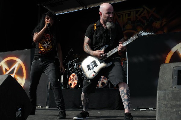 Anthrax at Mayhem Festival 2012 Gexa Energy Pavilion Dallas Texas 07/10/201