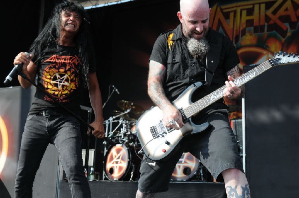 Anthrax at Mayhem Festival 2012 Gexa Energy Pavilion Dallas Texas 07/10/201