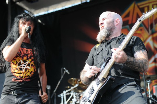 Anthrax at Mayhem Festival 2012 Gexa Energy Pavilion Dallas Texas 07/10/201