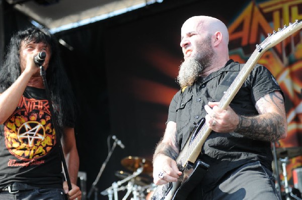 Anthrax at Mayhem Festival 2012 Gexa Energy Pavilion Dallas Texas 07/10/201