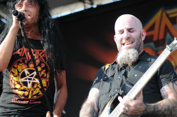 Anthrax at Mayhem Festival 2012 Gexa Energy Pavilion Dallas Texas 07/10/201