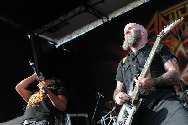 Anthrax at Mayhem Festival 2012 Gexa Energy Pavilion Dallas Texas 07/10/201