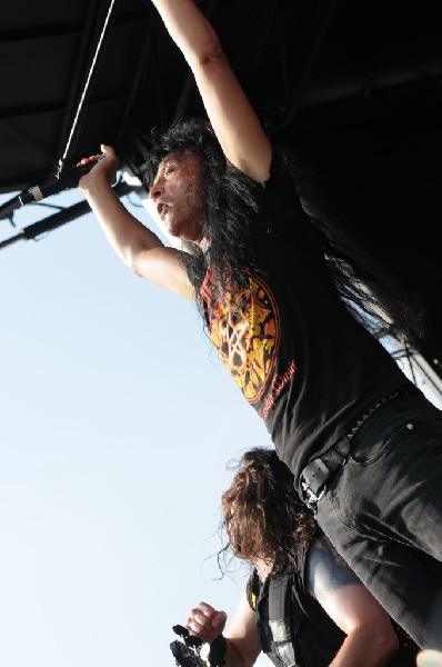 Anthrax at Mayhem Festival 2012 Gexa Energy Pavilion Dallas Texas 07/10/201