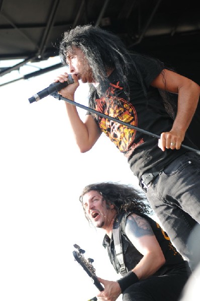 Anthrax at Mayhem Festival 2012 Gexa Energy Pavilion Dallas Texas 07/10/201