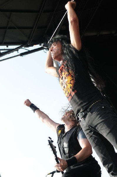 Anthrax at Mayhem Festival 2012 Gexa Energy Pavilion Dallas Texas 07/10/201