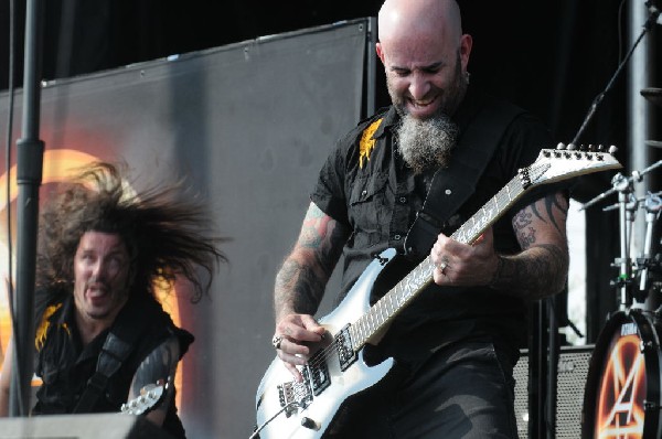 Anthrax at Mayhem Festival 2012 Gexa Energy Pavilion Dallas Texas 07/10/201