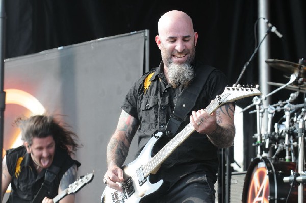 Anthrax at Mayhem Festival 2012 Gexa Energy Pavilion Dallas Texas 07/10/201