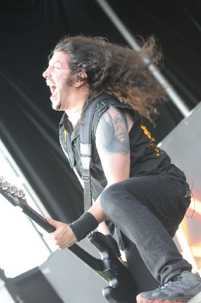 Anthrax at Mayhem Festival 2012 Gexa Energy Pavilion Dallas Texas 07/10/201