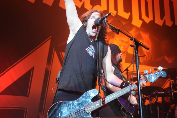 Anthrax at AT&T Center, San Antonio, Texas, 09/25/10 Second night of Am